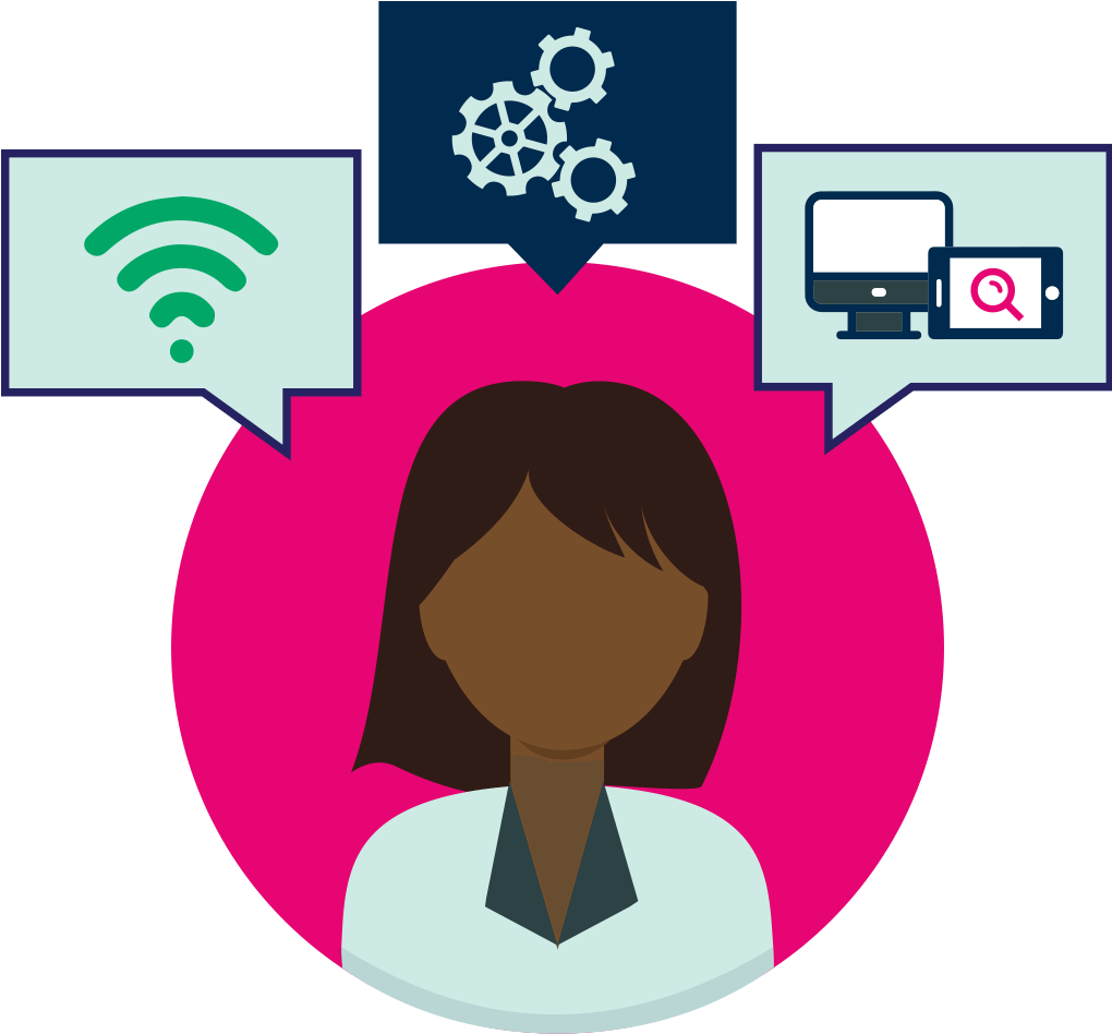 Take With Online And - Illustration Clipart (1019x1068), Png Download