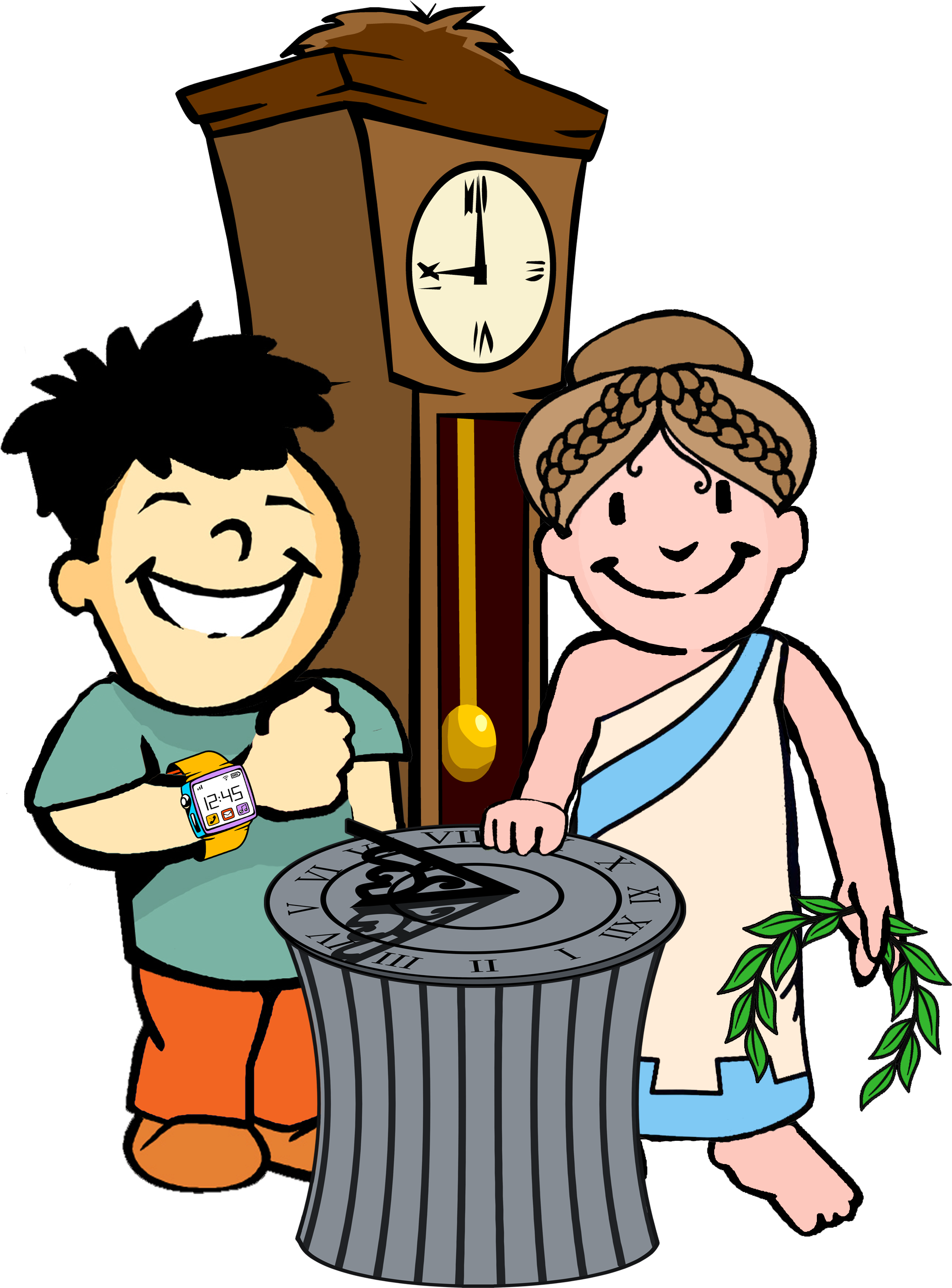 We Are In Place And Time Clipart (2075x2707), Png Download