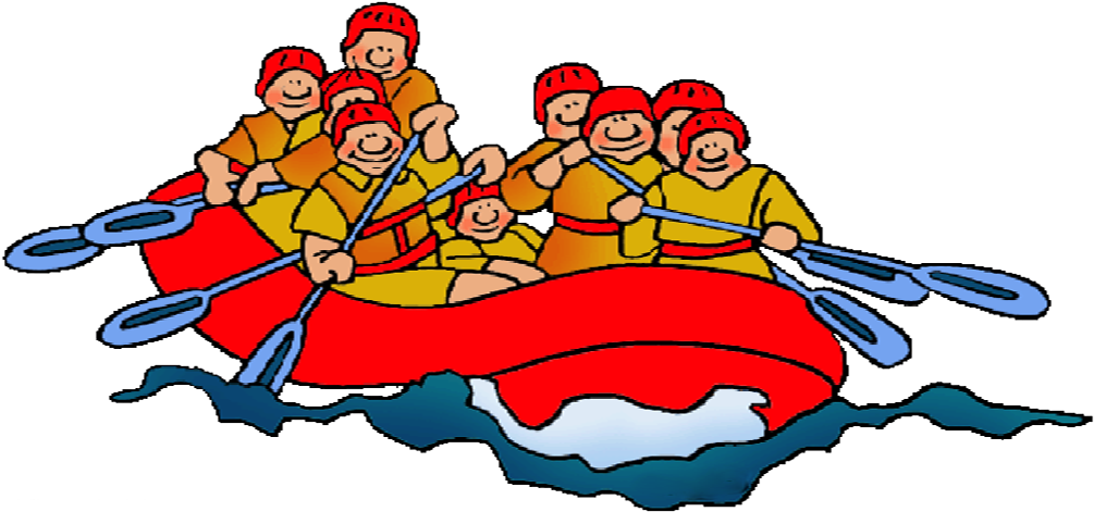White Water Rafting Clip Art - Png Download (1024x500), Png Download