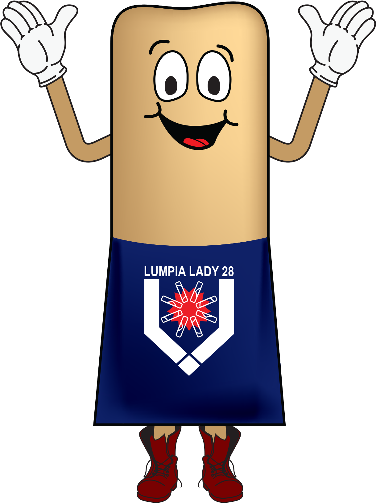 Profile Image - Clipart Lumpia - Png Download (1280x1709), Png Download