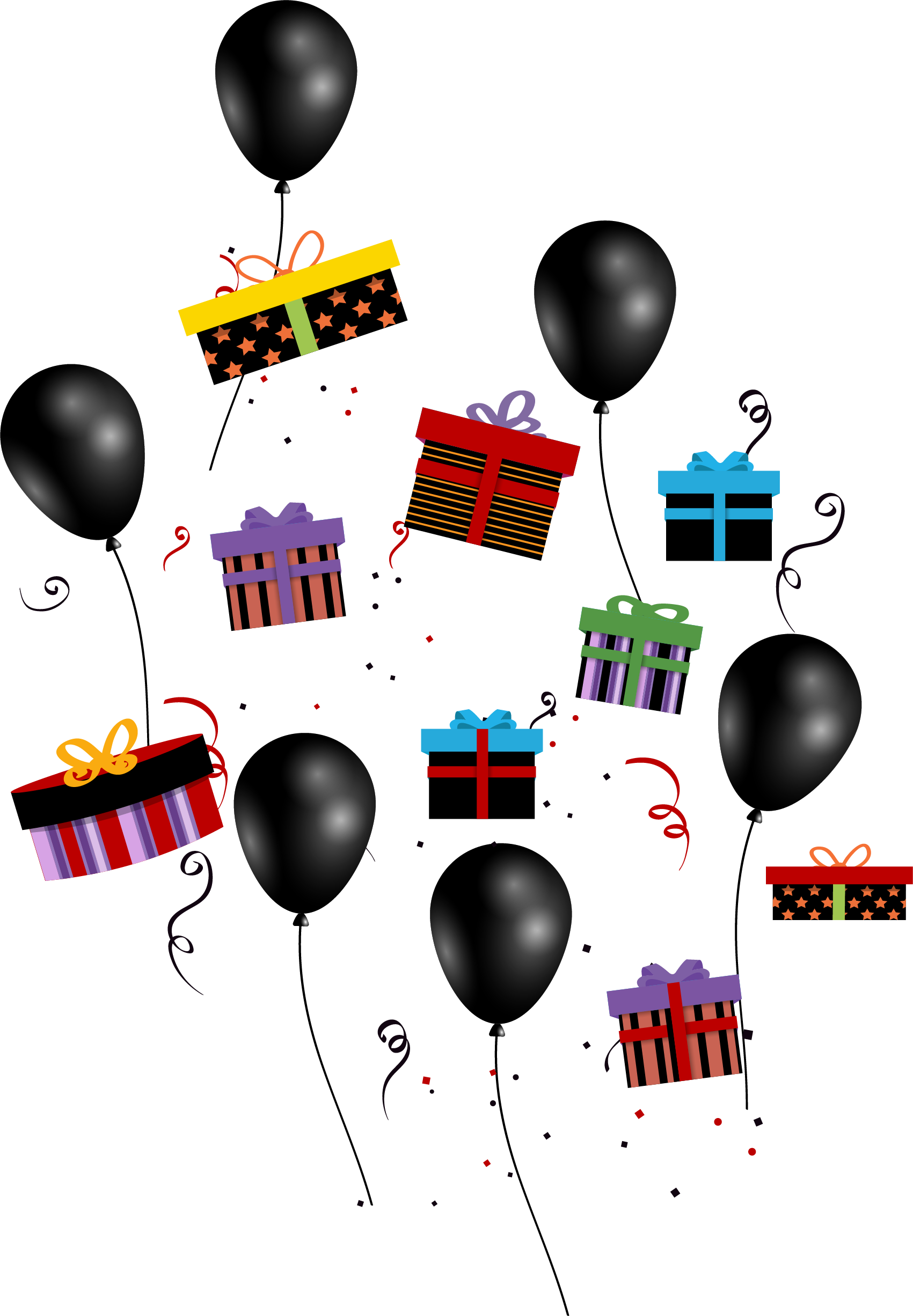 Balloon Clipart (1701x2453), Png Download
