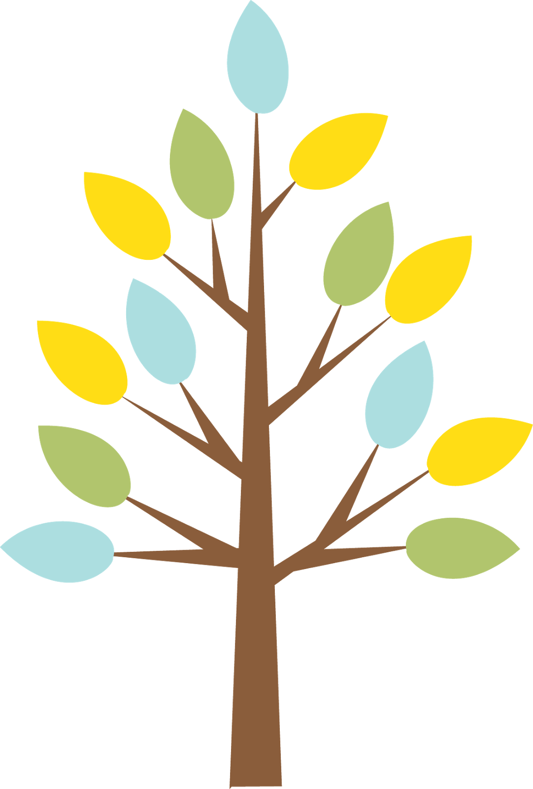 Woodland Tree Clipart Transparent Baby Forest Animals - Woodland Animal Tree Clipart - Png Download (1082x1600), Png Download