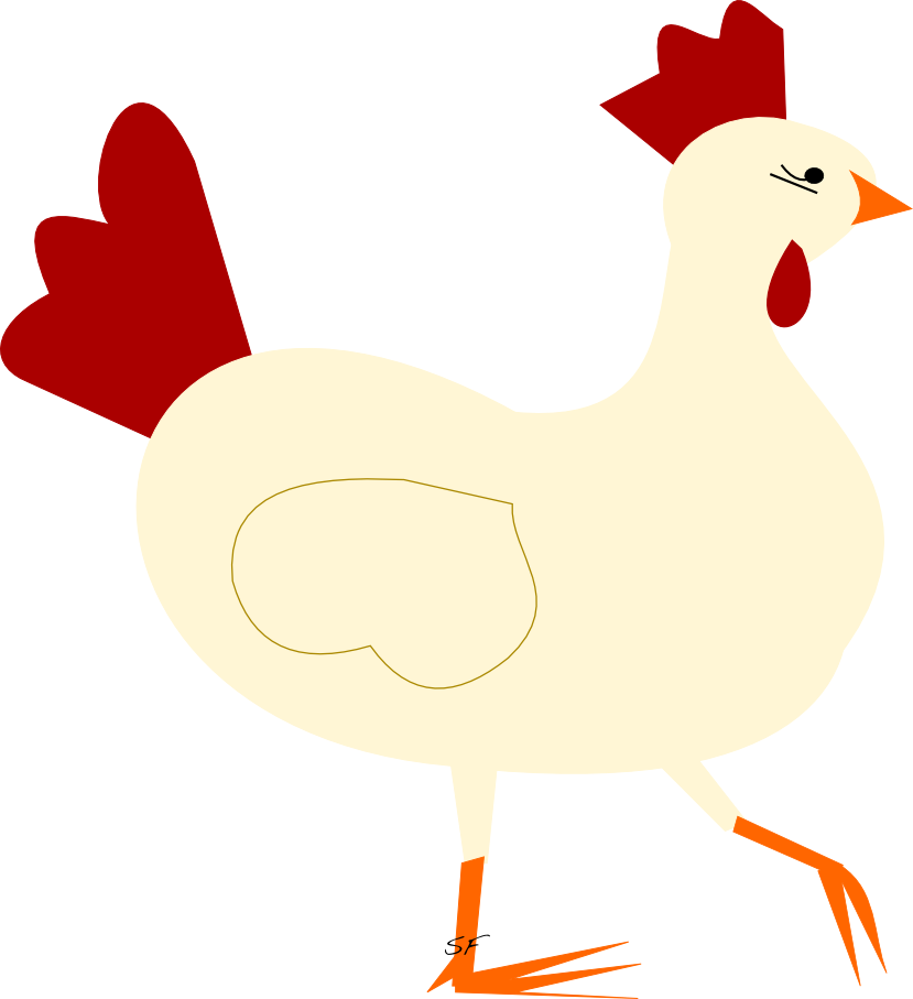 Transparent Background Clip Art Chickens - Png Download (829x907), Png Download