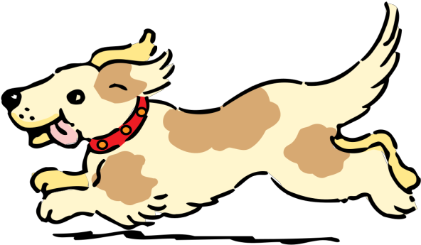Happy Running Dog Png Icons - Living Things Can Move Clipart (600x600), Png Download