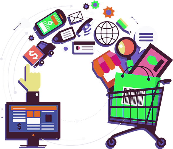 Online Shopping Png Clipart (660x543), Png Download