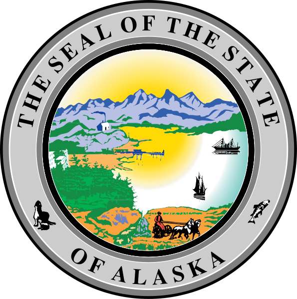 Alaska Government Clipart (595x599), Png Download