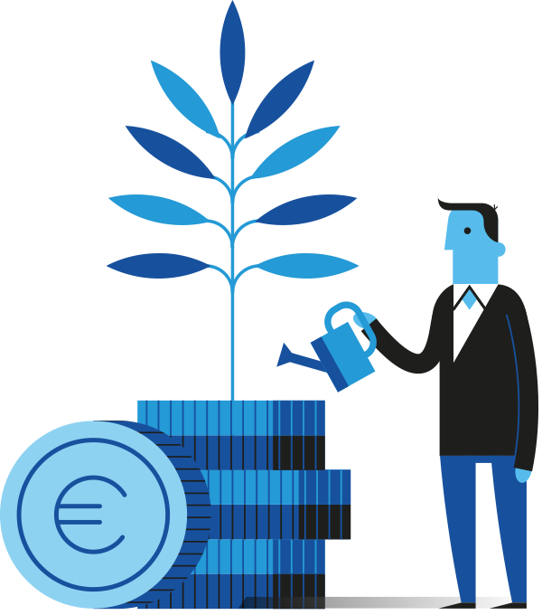 Icon Image - Creacion De Riqueza Economia Clipart (600x680), Png Download