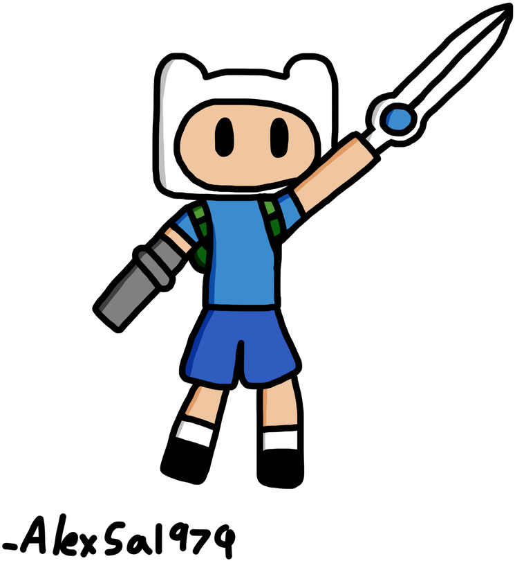 Finn Drawing Clipart (774x1032), Png Download