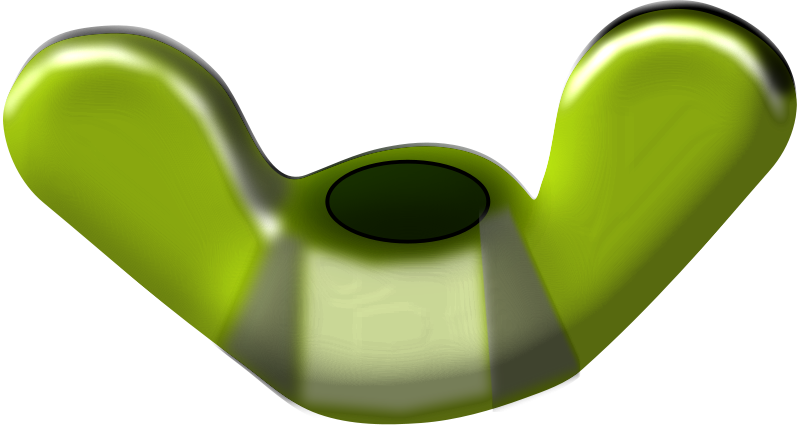 Wing Nut Clipart - Png Download (800x431), Png Download