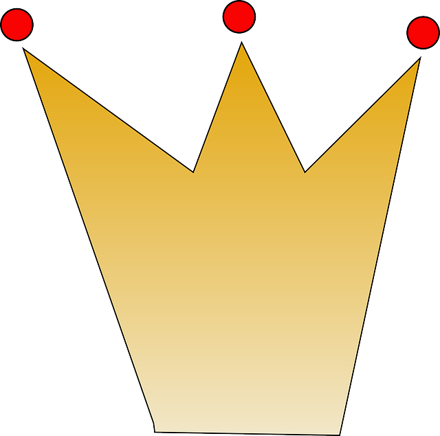 Crown, Golden, Gold, Royalty, Yellow - Icon Clipart (640x635), Png Download