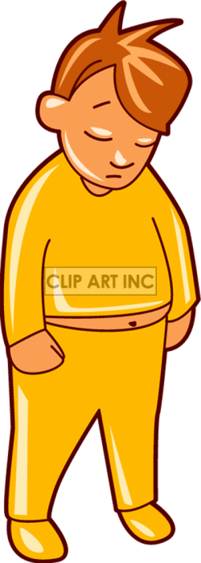 Sleepy Kid Clip Art - Png Download (400x1121), Png Download