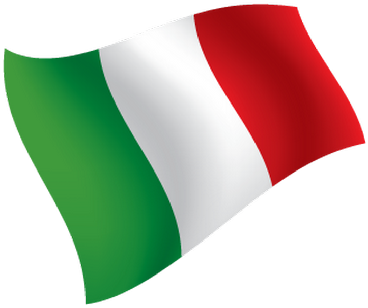 Moving Italy Flag Clipart (723x607), Png Download
