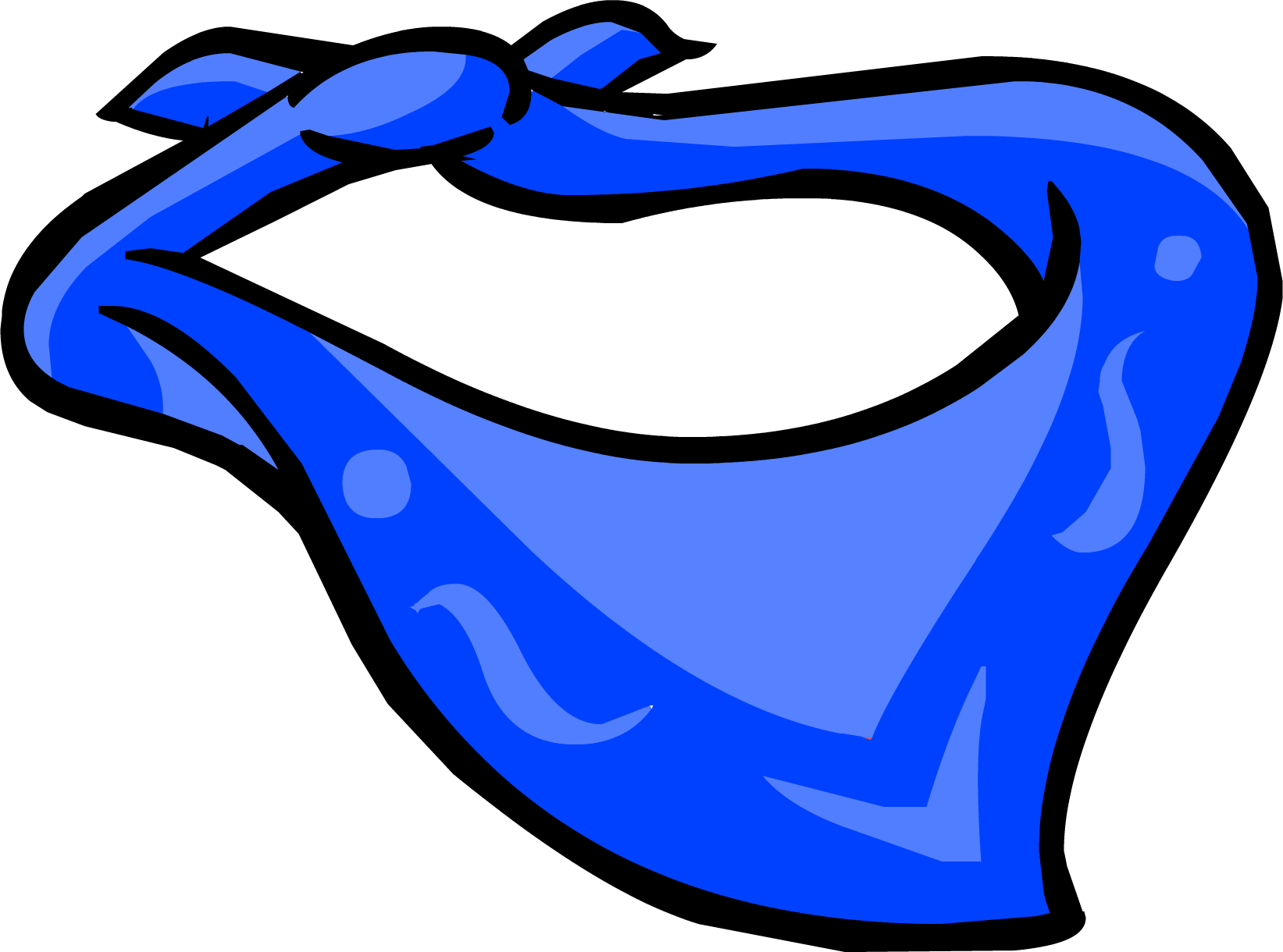 Club Penguin Rewritten Wiki - Transparent Background Bandana Clipart - Png Download (1643x1220), Png Download