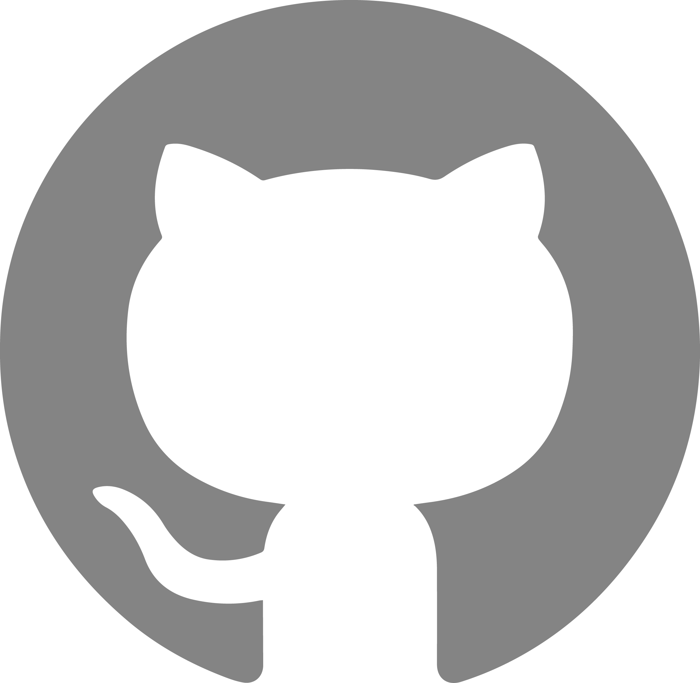 Github Logo Black Clipart (2423x2365), Png Download