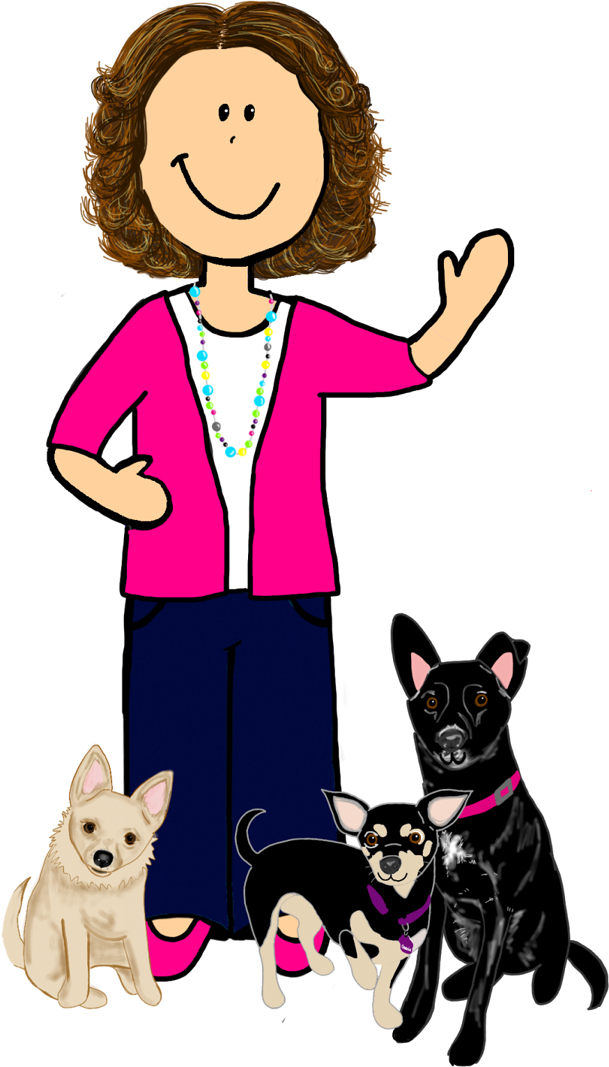 Dog Clipart (923x1600), Png Download