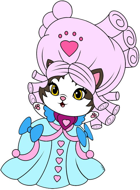 Disney Palace Pets Jane Hair Clipart (486x656), Png Download