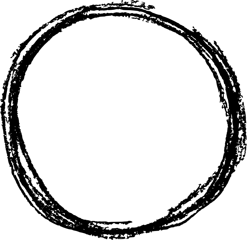 Scribble Circle Png - Colony Of Weirdos Logo Clipart (822x801), Png Download