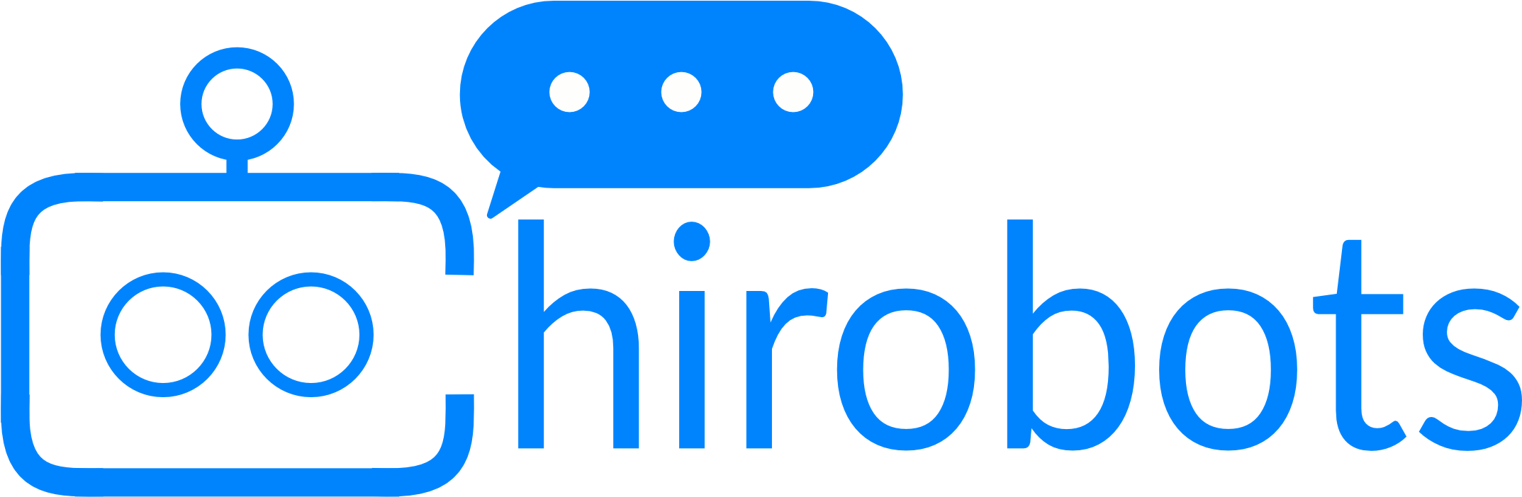 Chirobots Facebook Messenger Chat Bots For Chiropractors Clipart (2176x715), Png Download