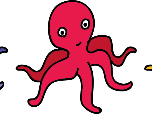 Octopuses Clipart (640x480), Png Download