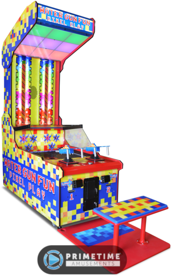 Water Gun Fun Pixelplaydual - Water Gun Fun Pixel Play Clipart (597x675), Png Download