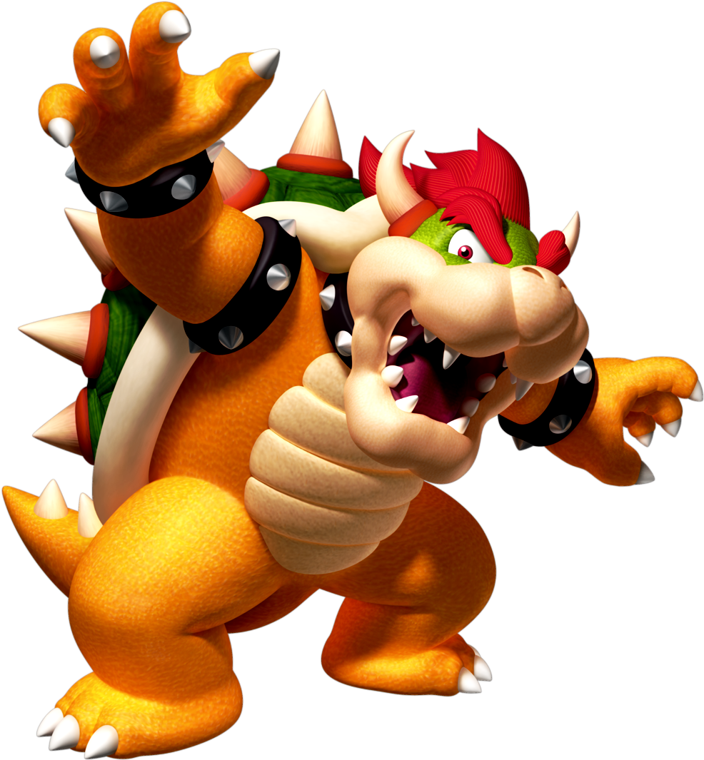 1000 X 1075 - Super Mario Bowser Png Clipart (986x1065), Png Download
