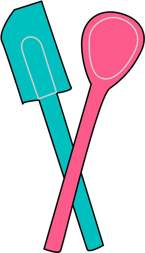Clip Art Baking Spoon - Png Download (1600x1600), Png Download