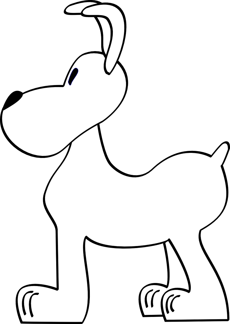 Dog Licks Clipart (909x1280), Png Download