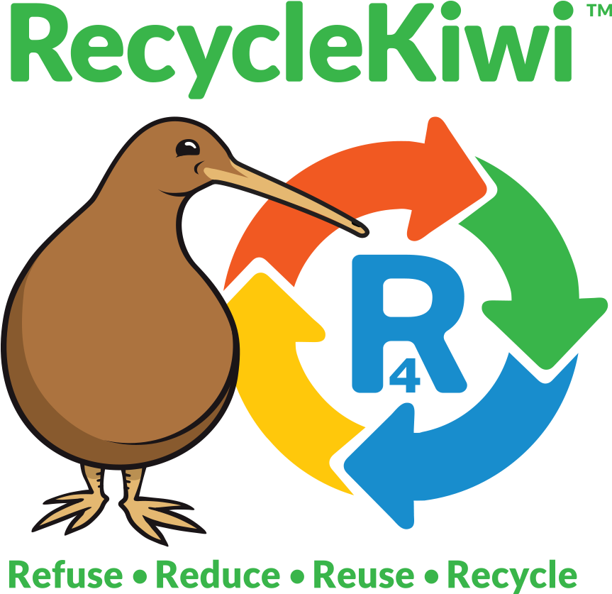 Refuse Reduce Reuse Recycle Nz Clipart (896x871), Png Download