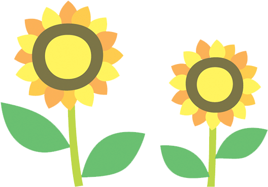 Spring Badges And Imagery - Cartoon Flowers .png Clipart (588x588), Png Download