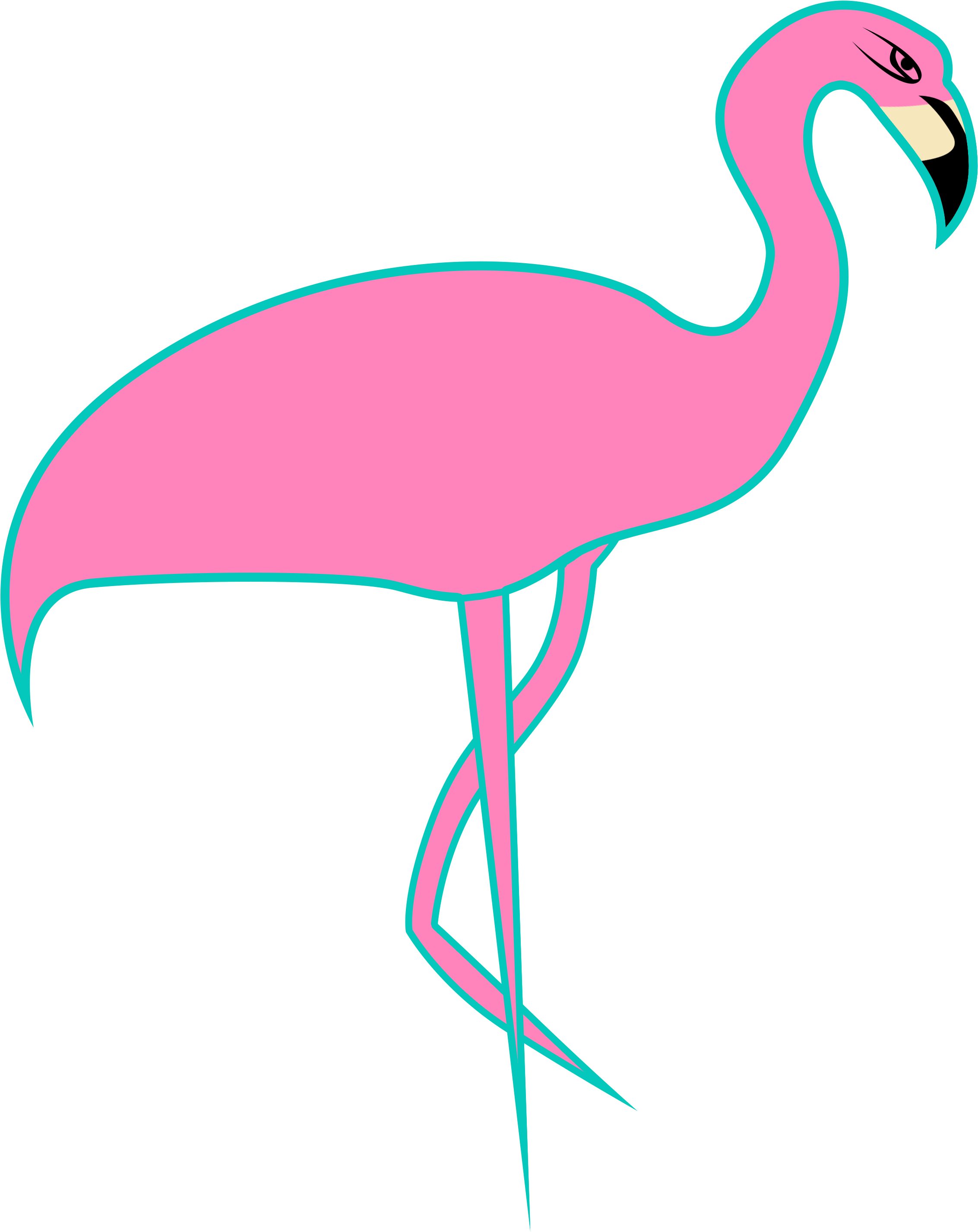 Florida Clipart Pink - Miami Clip Art Png Transparent Png (3000x3000), Png Download