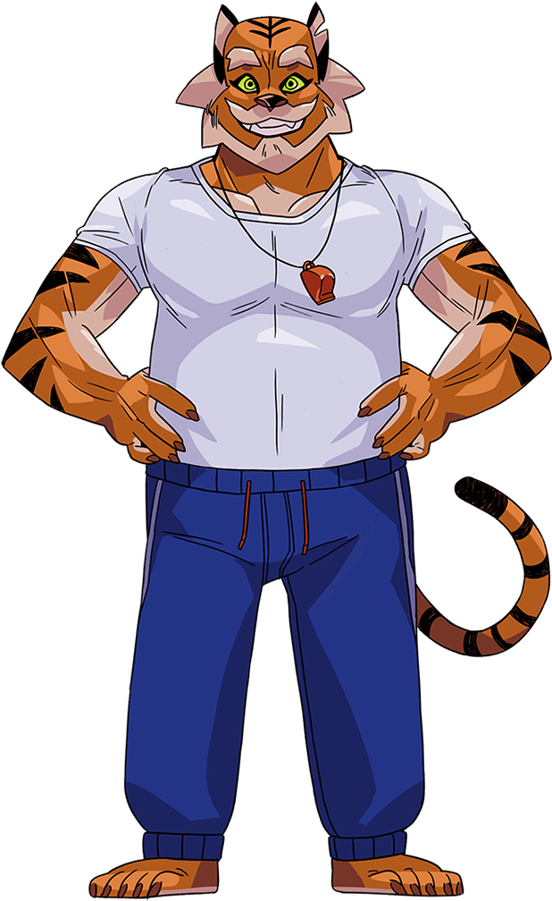Monster Prom Wiki - Coach From Monster Prom Clipart (760x1028), Png Download