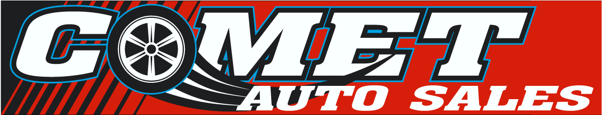 Comet Auto Sales Clipart (1200x300), Png Download