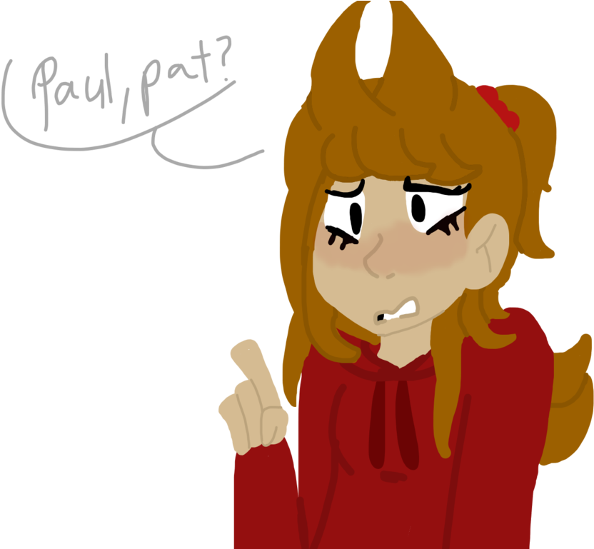 Uhh Clipart Image Black And White Library Pat Drawing - Paul Mlp Eddsworld - Png Download (1024x768), Png Download