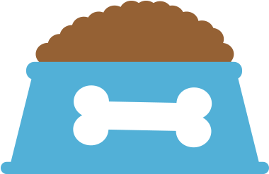 #dog #dogs #food #dogfood #bowl - Illustration Clipart (400x400), Png Download