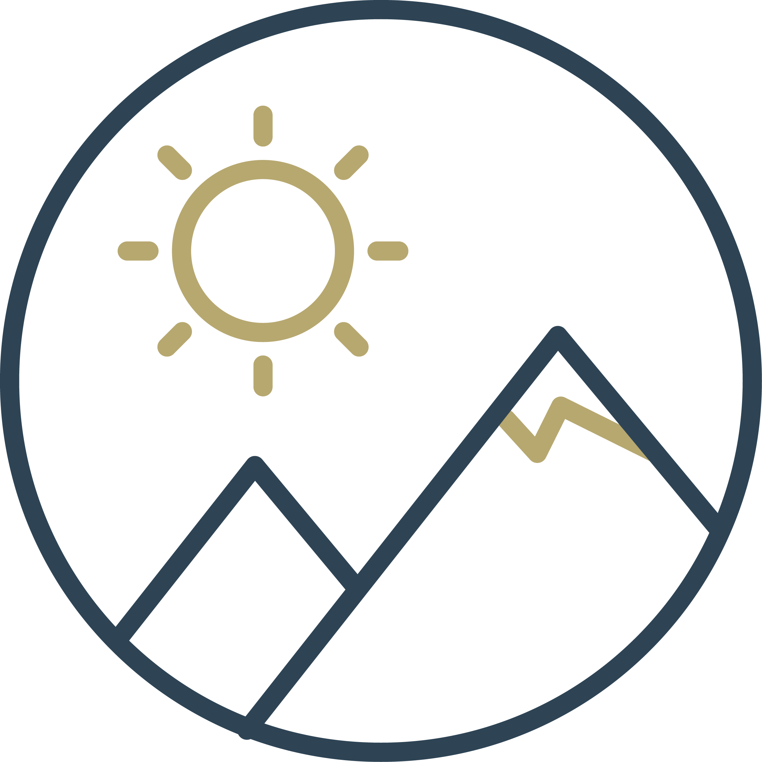 Sun Icon Clipart (2487x2487), Png Download