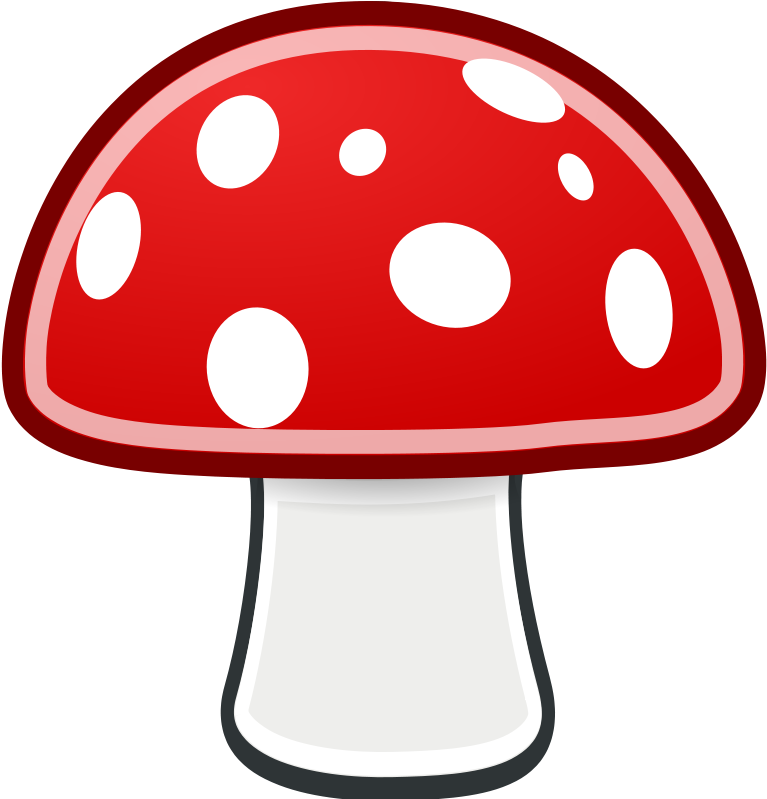 Toad Toadstool Cliparts - Mushroom Clip Art - Png Download (800x800), Png Download