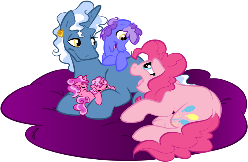 Mlp Pregnant Pinkie Pie - Mlp Pinkie Pie As A Mom Clipart (841x550), Png Download