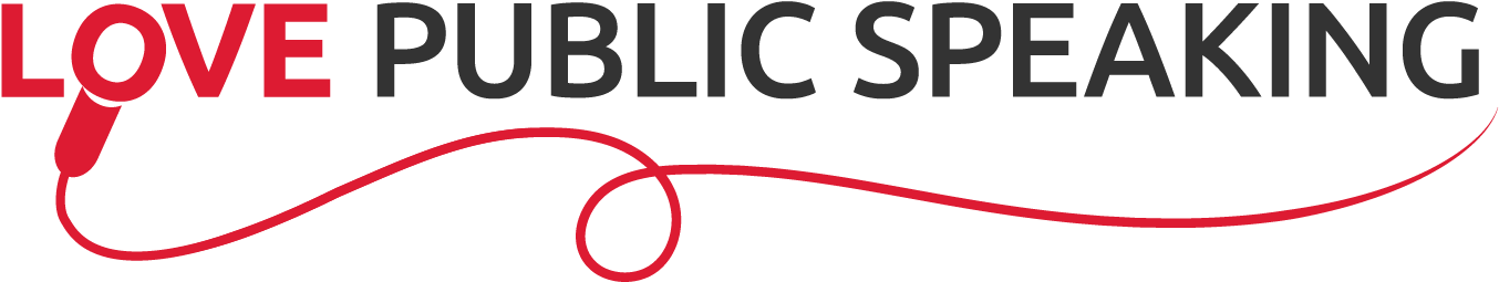 Love Public Speaking - Public Speaking Png Logo Clipart (1449x350), Png Download