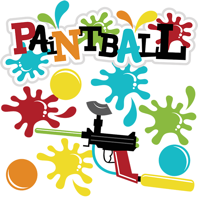 Paintball Cliparts - Clip Art Paint Ball - Png Download - Full Size