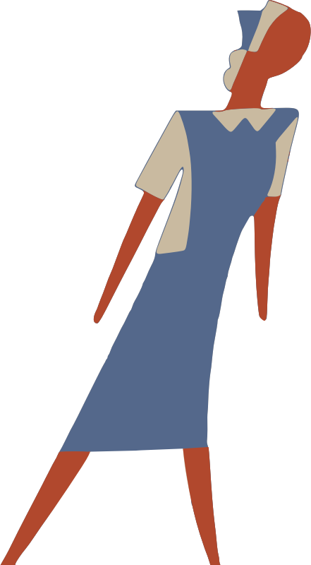 Abstract Lady - Clip Art - Png Download (441x800), Png Download