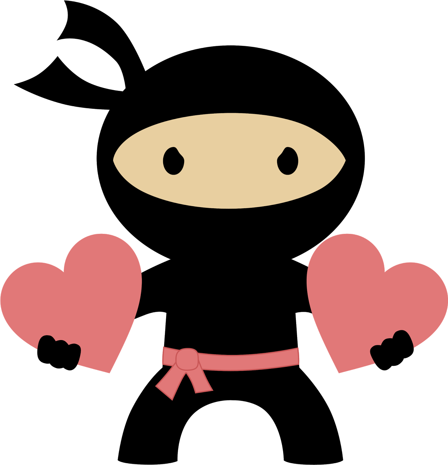 Halloween Ninja Clipart Clip Art Download Ninja In Happy Valentines