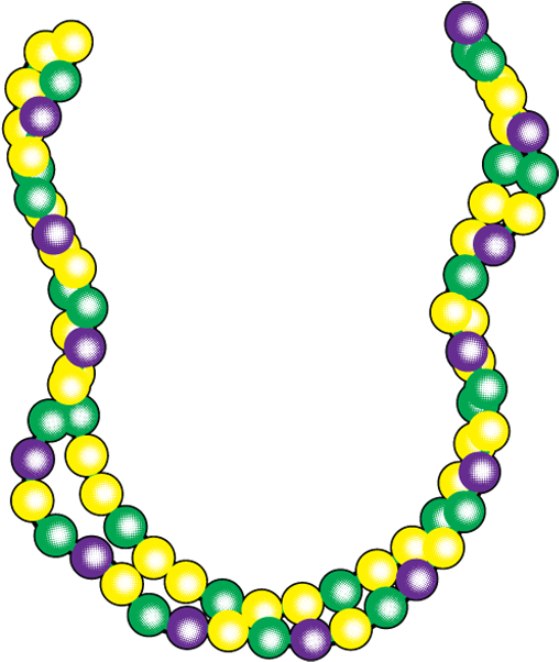 mardi gras beads 1000
