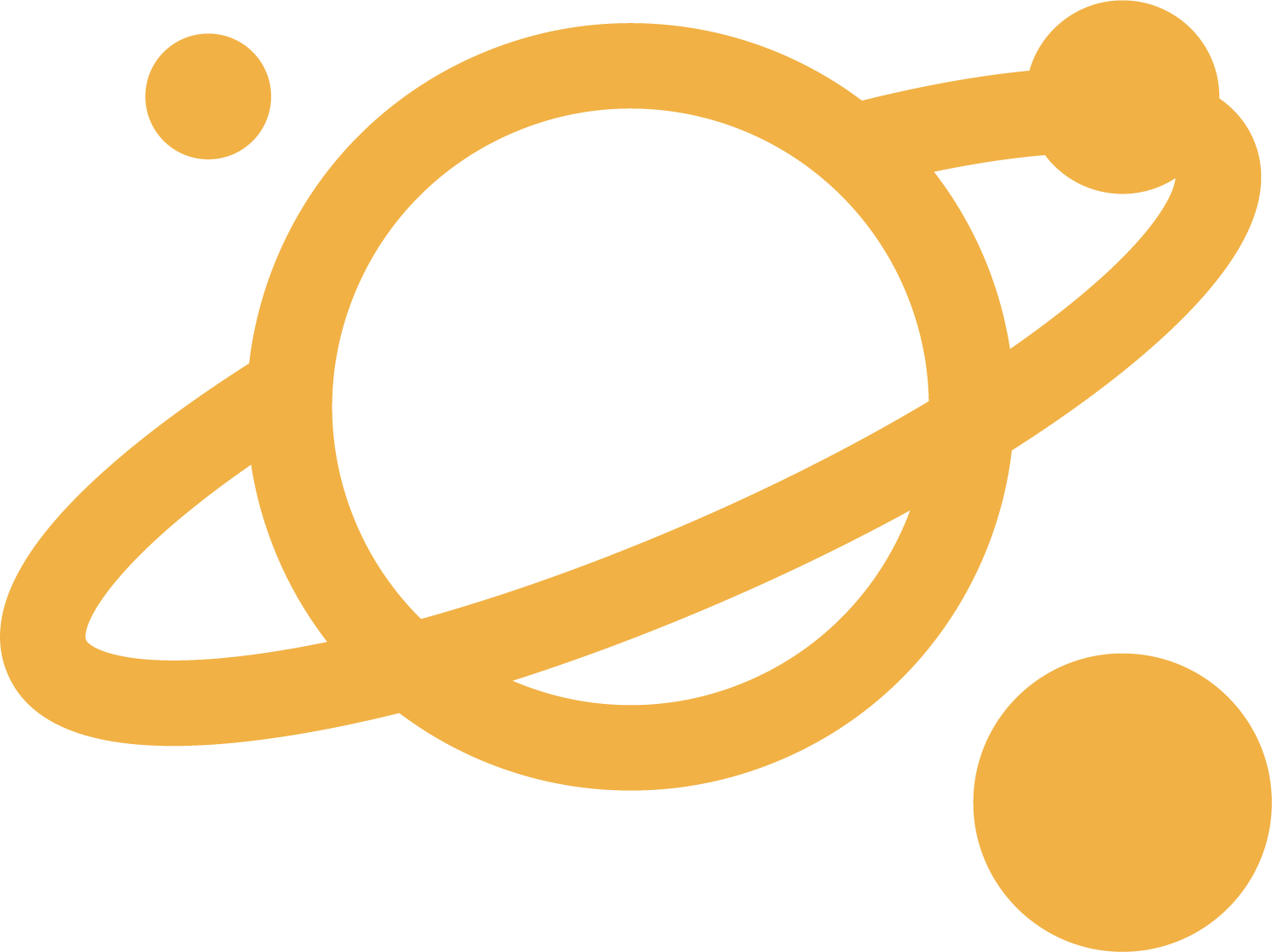 Planet Saturn Logo Clipart (1492x1117), Png Download