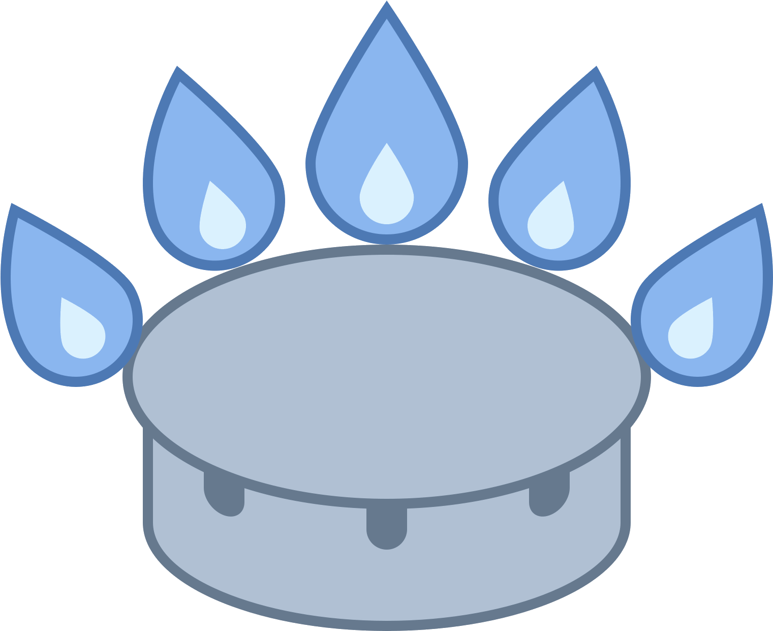 Gas Clipart Burner - Gas Burner Natural Gas Clipart - Png Download (1600x1600), Png Download