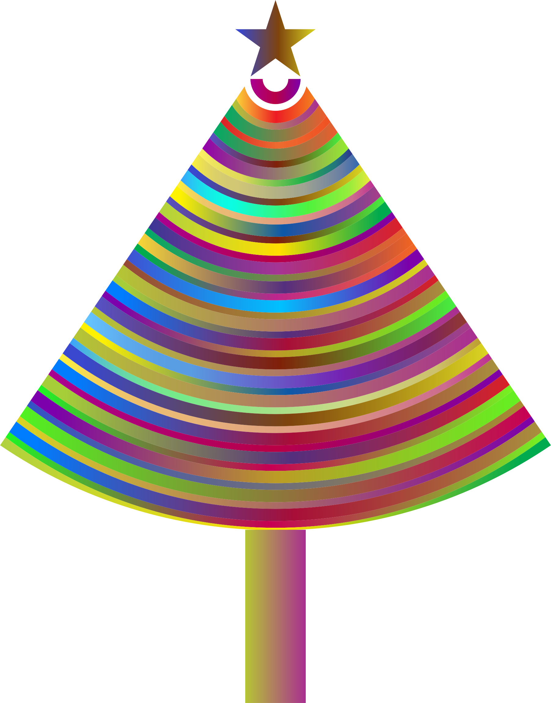 Christmas Prayer Clipart Graphic Royalty Free Download - Christmas Tree - Png Download (1802x2298), Png Download