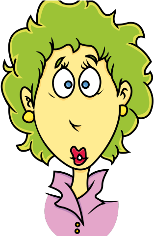 Surprised Woman Clipart - Png Download (640x480), Png Download