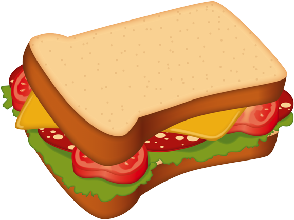 Fast Food Clipart (595x595), Png Download