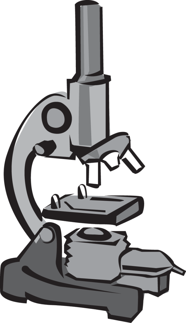 Microscope Clipart - Clipartpost - Microscope Clipart - Png Download (640x1109), Png Download