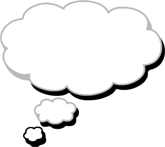 Thought Cloud Blue Th Png Icons - Png White Dream Cloud Clipart (600x600), Png Download