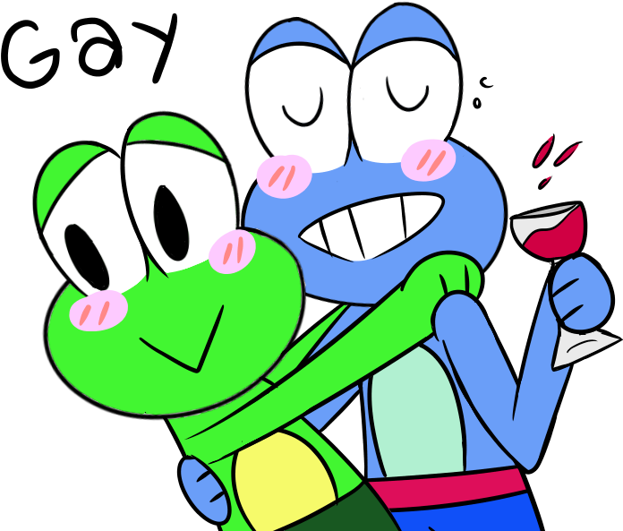 Was Dared To Post This
sort Of A Joke That Got Out - Frog Hop Rhythm Heaven Clipart (754x600), Png Download